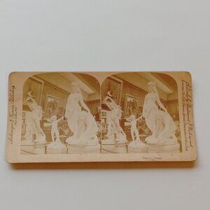 ANTIQUE Stereograph Card Strohmeyer & Wyman Publishers New York N.Y Cleopatra